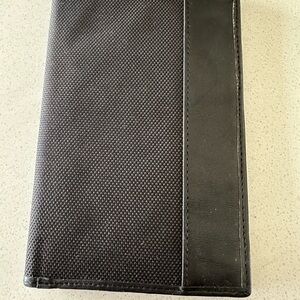 Black Textured Travelon Wallet